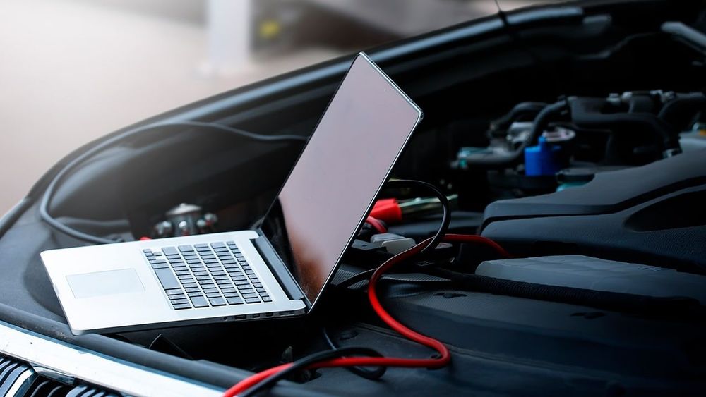 Computador Dell 14" com disco SSD + Máquina diagnóstico Auto OBD