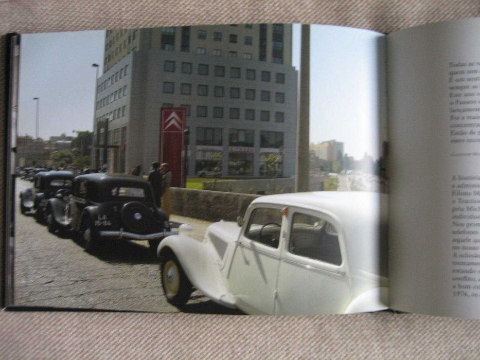 Livro automóveis Citroen - história de uma vida