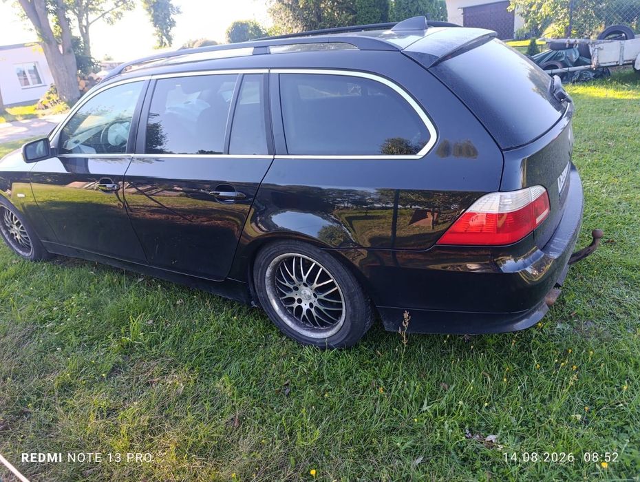 Bmw e60 uszkodzone