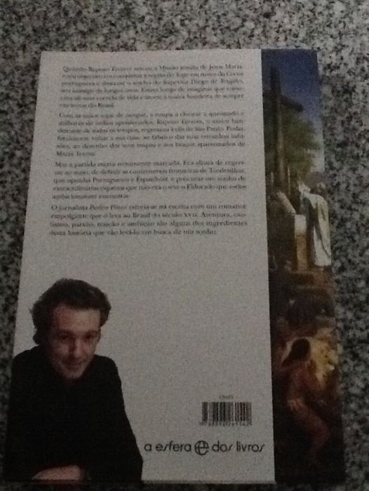 Livro "o último bandeirante" de Pedro Pinto