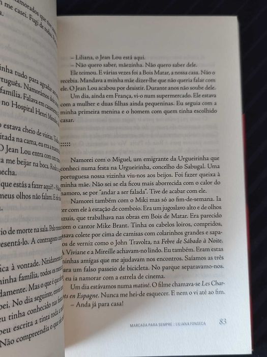 Livro - Marcada Para Sempre (ctt editorial grátis)