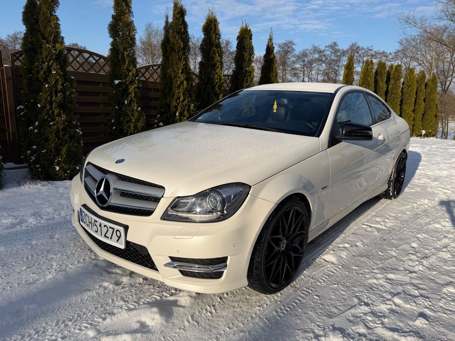 Mercedes-Benz Klasa C Mercedes C 250 CGI / AMG Sport+ / Biała Perła / ILS