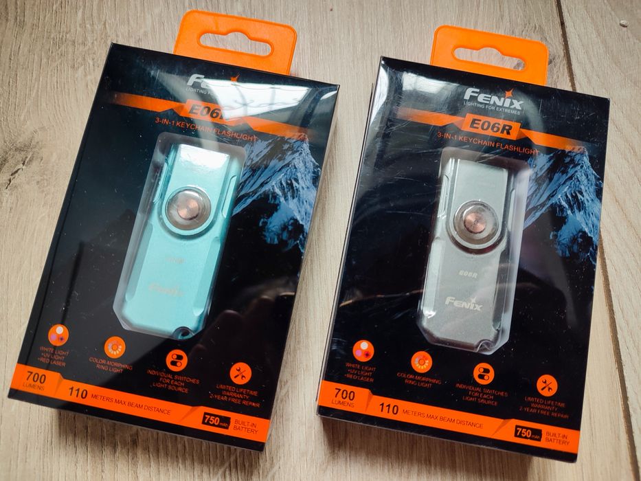 Наключний ліхтар Fenix E06R,E06R PR0
