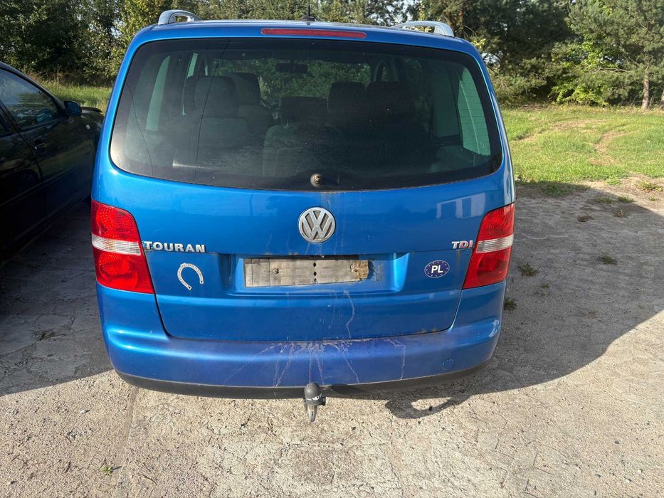 Klapa tył vw touran I