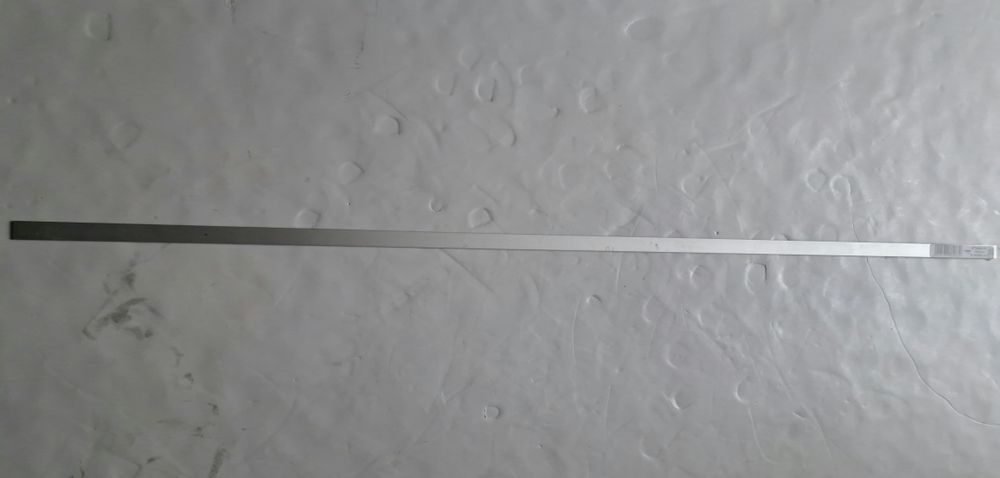 Sztanga Pł. 15x2 Al. Srebro 1 m