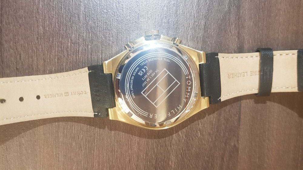 Zegarek złoty Tommy Hilfiger