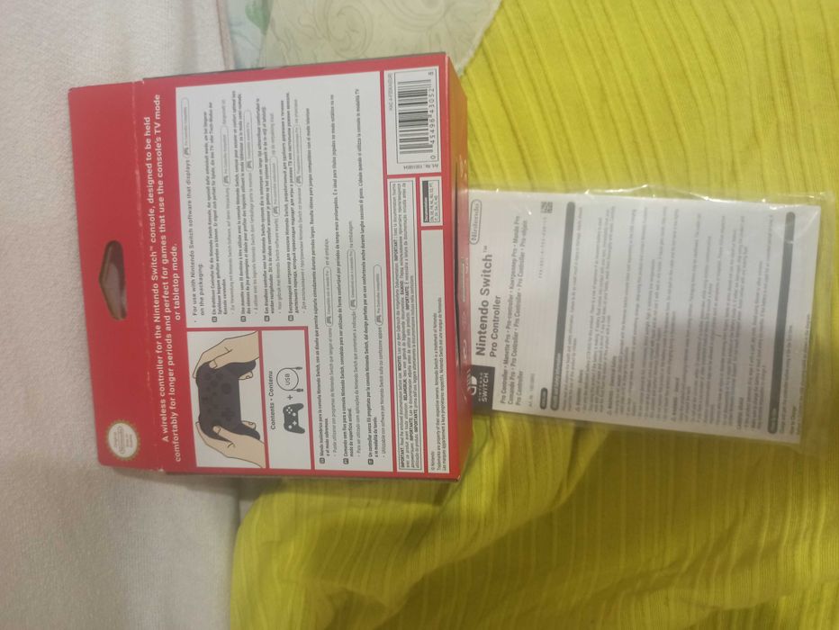 Caixa e manual switch pro *comando não incluído*