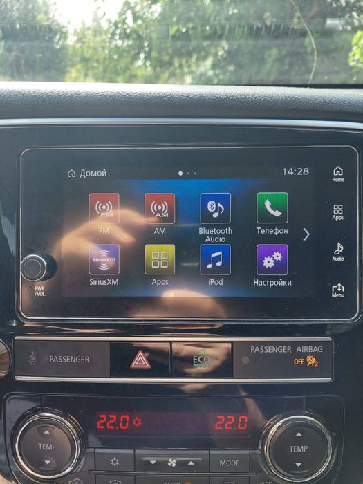 Магнитола Mitsubishi Connect SDA7 НАБОР Outlander ASX Eclipse