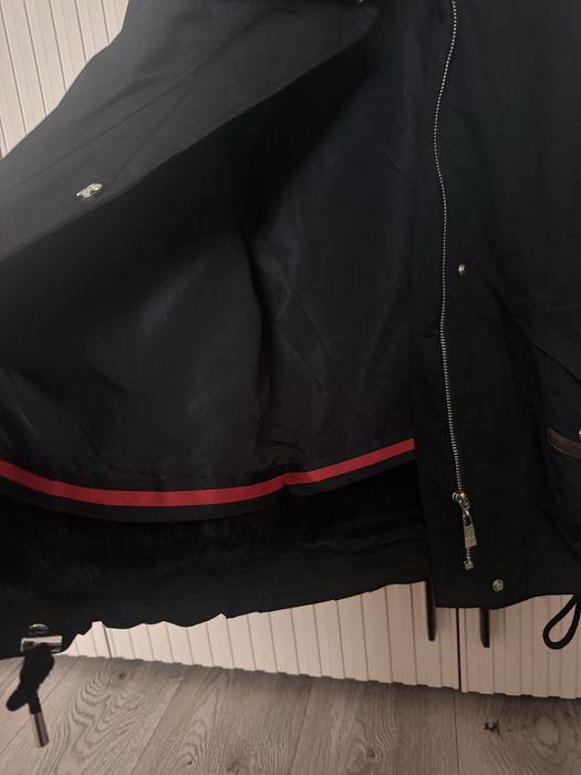 Парка з натурального кролика