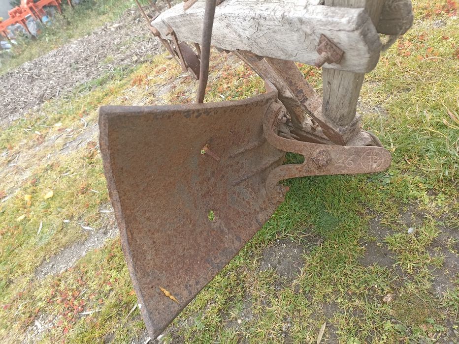 Charrua arado antiga óptima e vintage