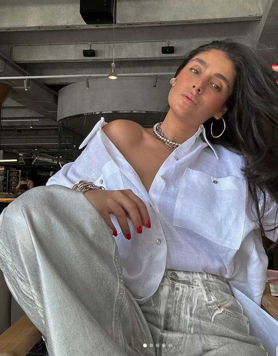 Серебряные серебристые срібні сріблясті металлик джинсы Зара ZARA