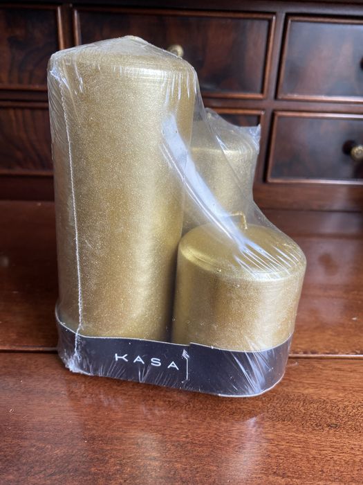 Conjunto de 3 velas