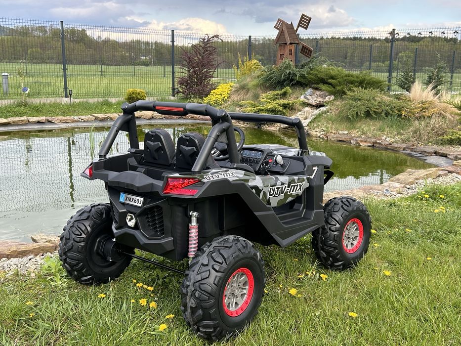 Auto Samochód na Akumulator JEEP XMX 4x4 180 Watt Dwuosobowy Lakier