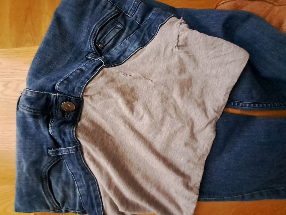 Dżinsy ciążowe/z panelem/high rib/super skinny fit/38/M/esmara