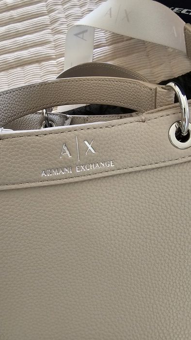 Bolsa Armani beje