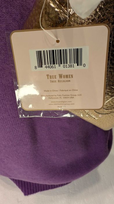 True Religion Rose Gold nerka crossbody new