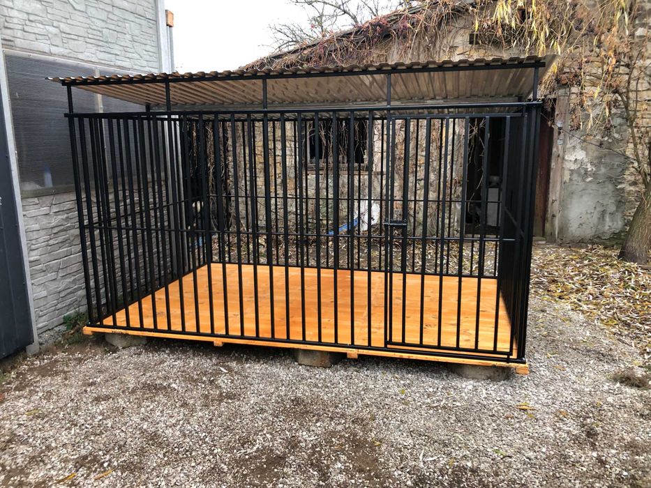 Kojec dla psa- z zadaszeniem