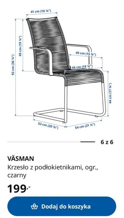 Nowoczesny Fotel Ikea