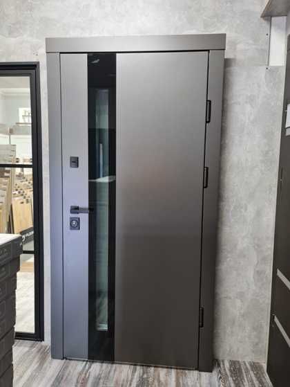 Вхідні двері з склопакетом /Вхідні двері /Вуличні двері /Композит/