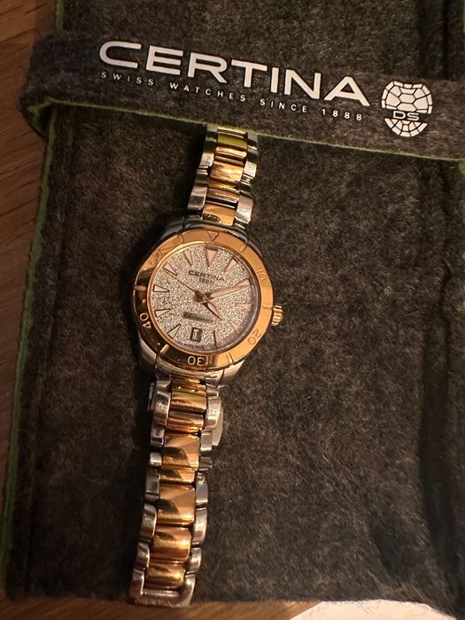 zegarek certina damski