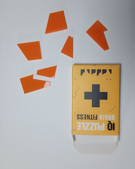 Iq puzzle Хрест, Серце, Ромб