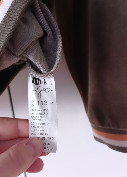 Bluza chłopięca z kapturem