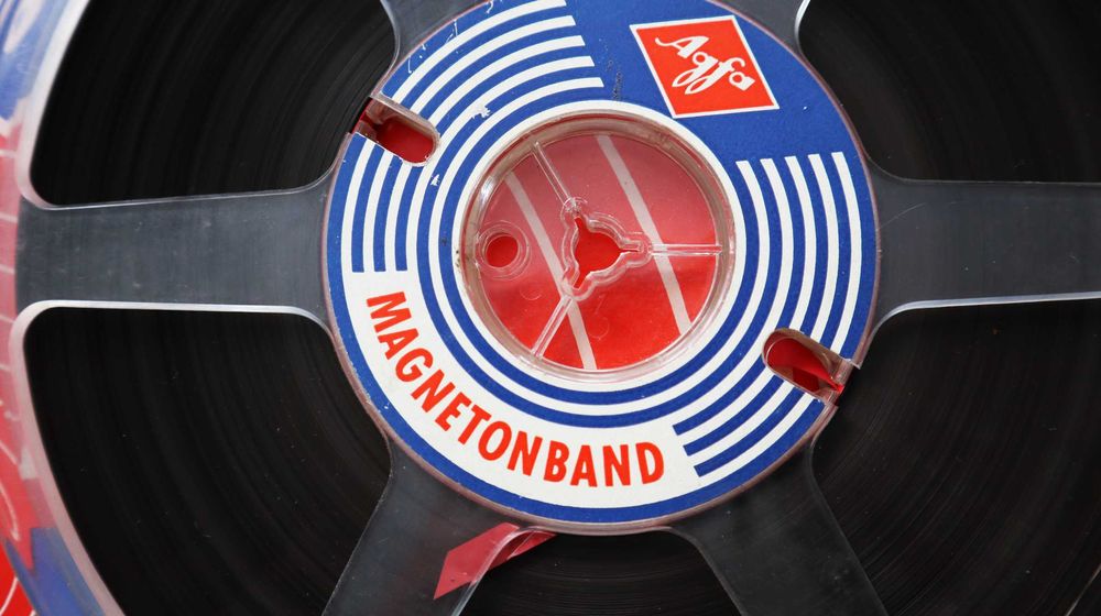 Катушка плёнки AGFA MAGNETOBAND PE-31 бобина 1000 м