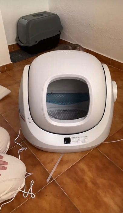 Caixa de Areia Autolimpante