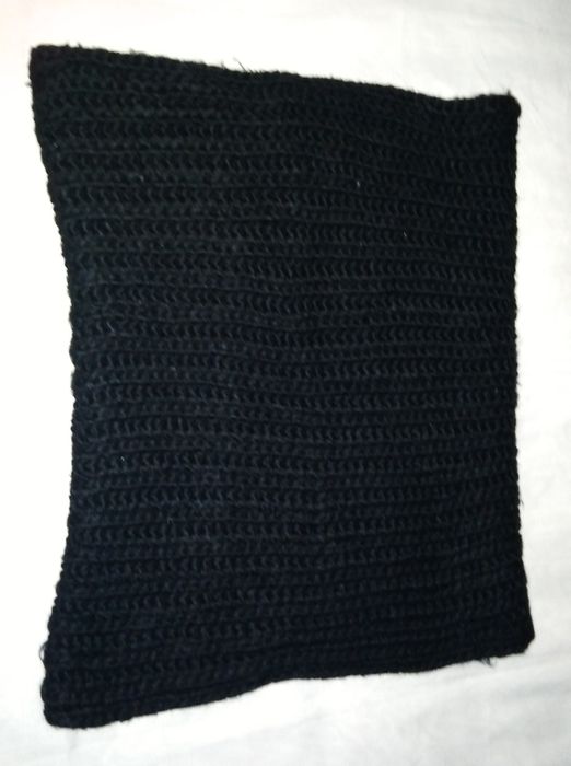 Gola-cachecol lã preto, marca Accessorize.