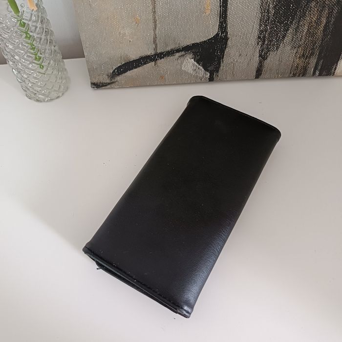 Portfel aesthetic klasyczny czarny większy