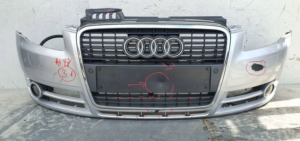 audi a4 b7 8e spryski pdc zderzak przód przedni