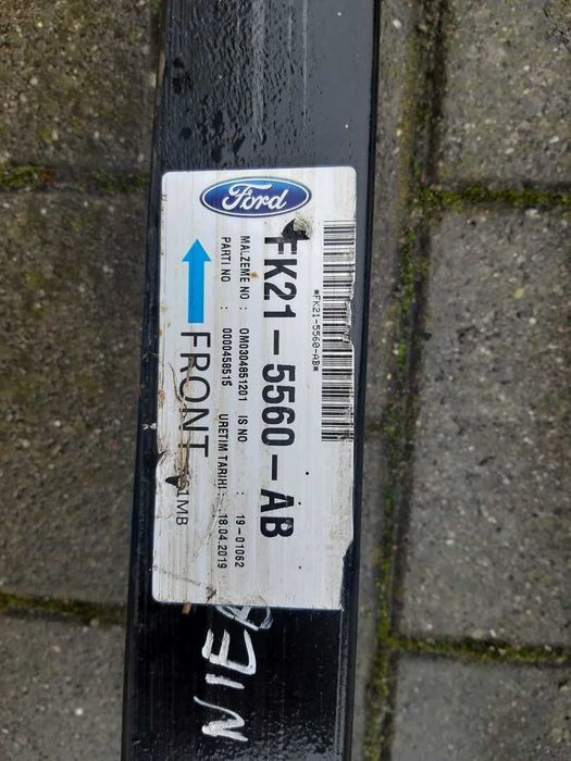 Ford Transit custom resory komplet