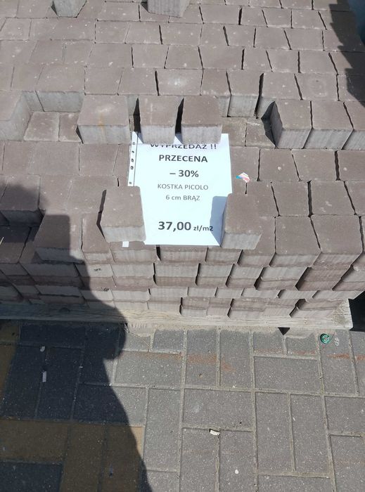 Kostka brukowa różne rodzaje wyprzedaż!