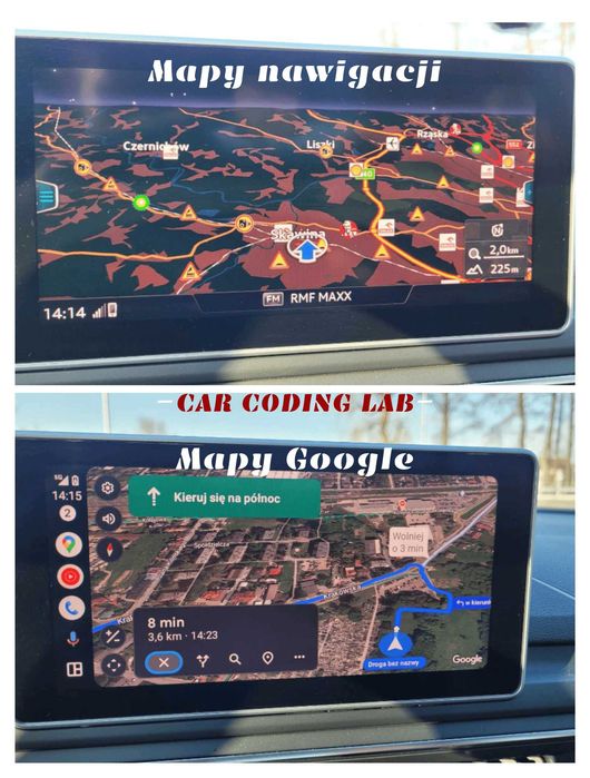 Aktywacja AppConnect AndroidAuto CarPlay SmartLink Audi VW Skoda Seat