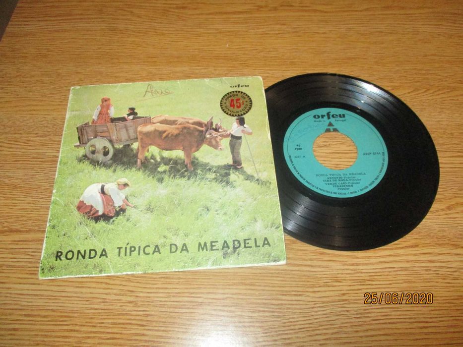 discos vinil EP antigos Portugueses