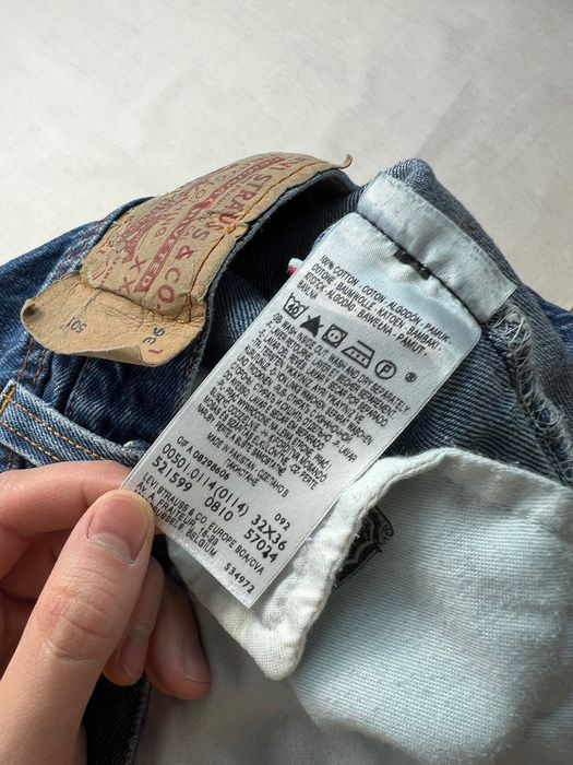 Spodnie Levi’s 501 blue jeans