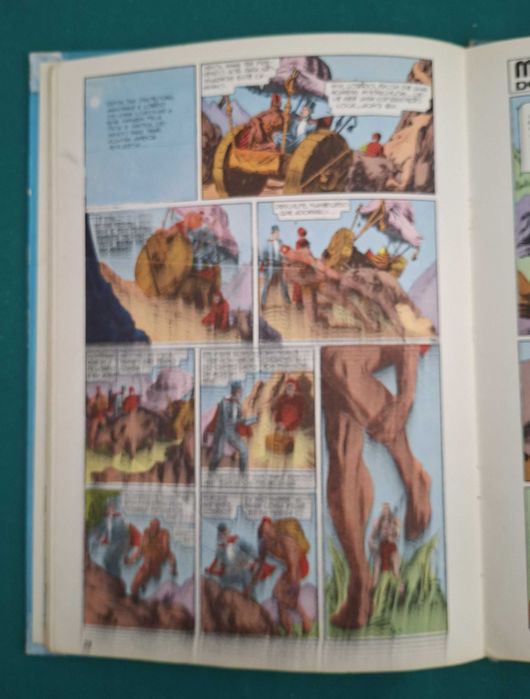 BD Mandrake No País dos Faquires, A.P.R., com defeitos impressão, 1979