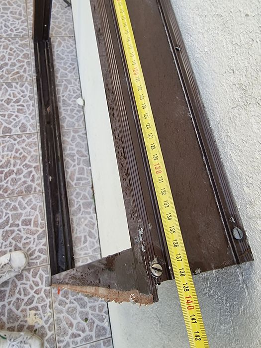 Janela alumínio castanho64752121958019124