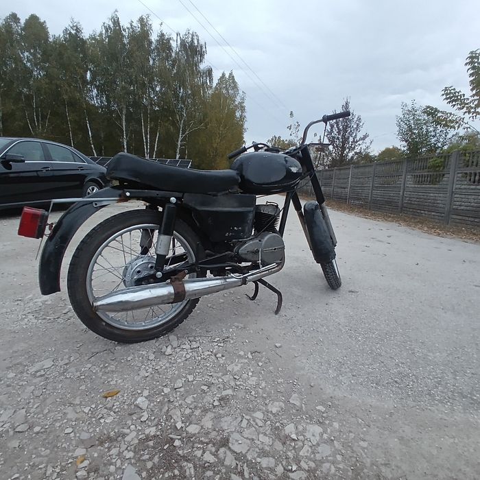 WSK 125 p motocykl m06 zabytek klasyk rok 1977 b1 b2 B3  jednoramówka garbuska 77r