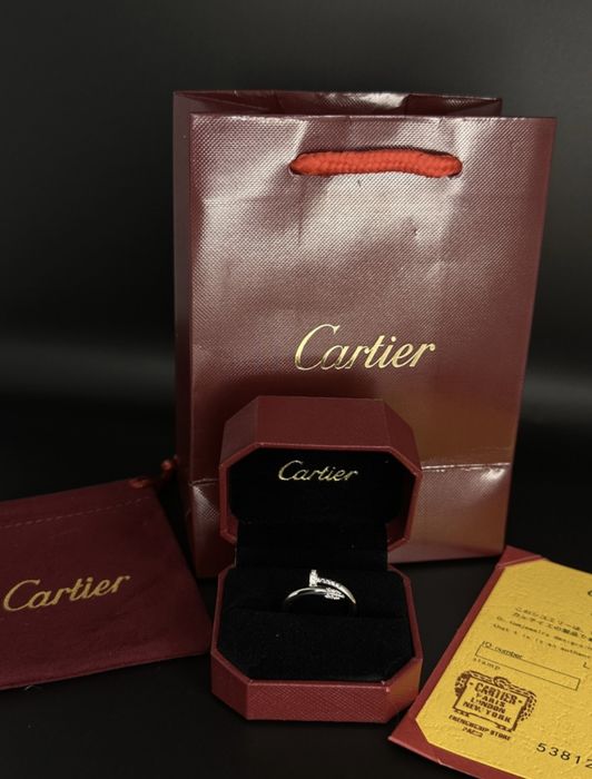Кільце (каблучка) в стилі cartier Juste un Clou в пакуванні , як на фото