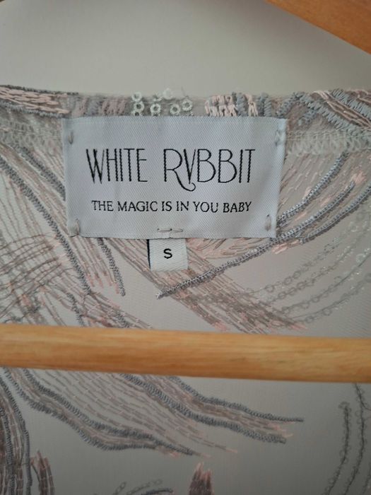sukienka white rabbit - S jak Zalsqa