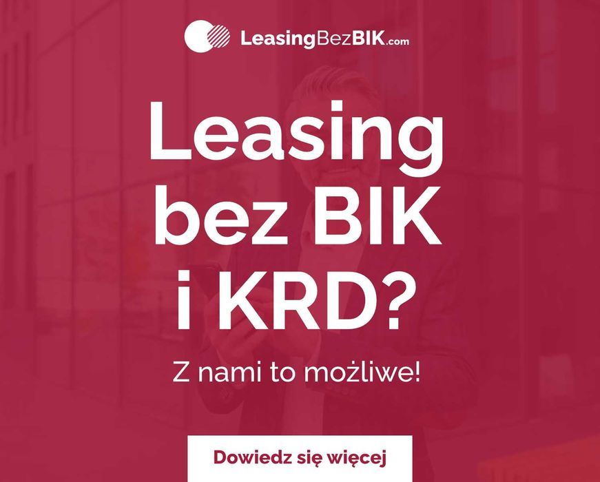Leasing bez BIK i KRD
