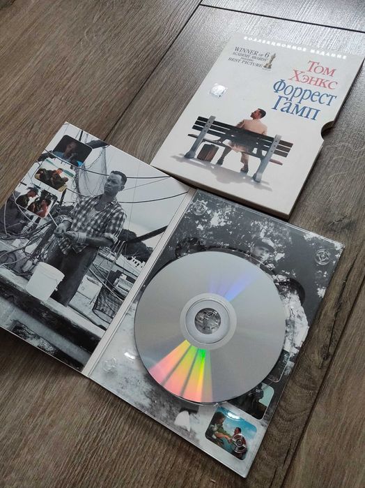 DVD video Том Хэнкс. Проклятый путь. Форрест Гамп.
