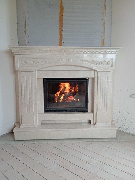 Мармурові каміни: монтаж та всі необхідні матеріали