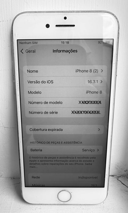 iPhone 8 256GB Branco