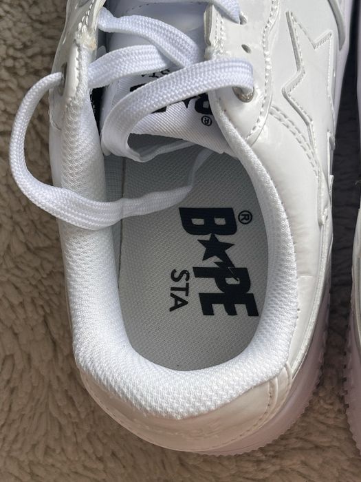Buty bapesty białe