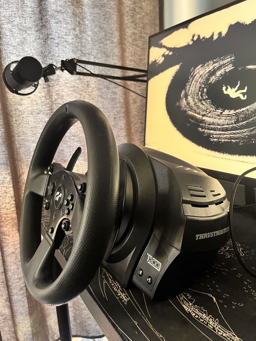 Thrustmaster T300RS GT + TH8S Shifter – Muito Novo + Garantia