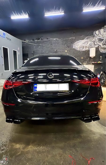 Обвес Бампер передний задний Mercedes Benz W223 S63 Amg решетка