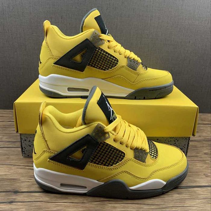 AIR JORDAN 4 RETRO LIGHTNING 2021 TOUR YELLOW