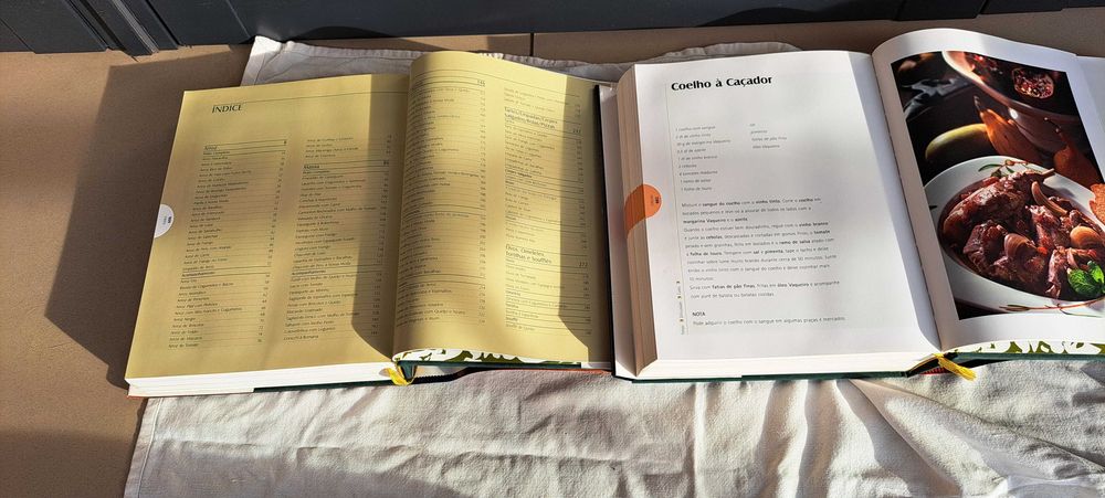 LIVROS DE CULINÁRIA (edições esgotadas)